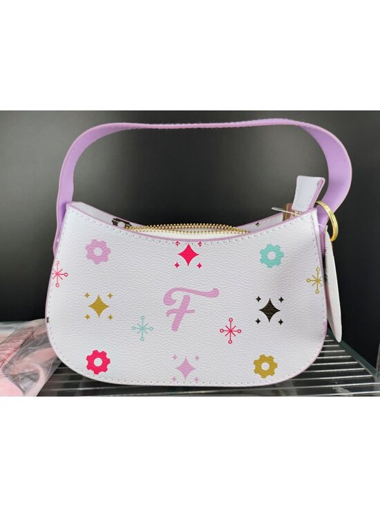 FAO Schwarz Handbags - FAO Schwarz Soho Mini Handbag & Accessories White/Pink